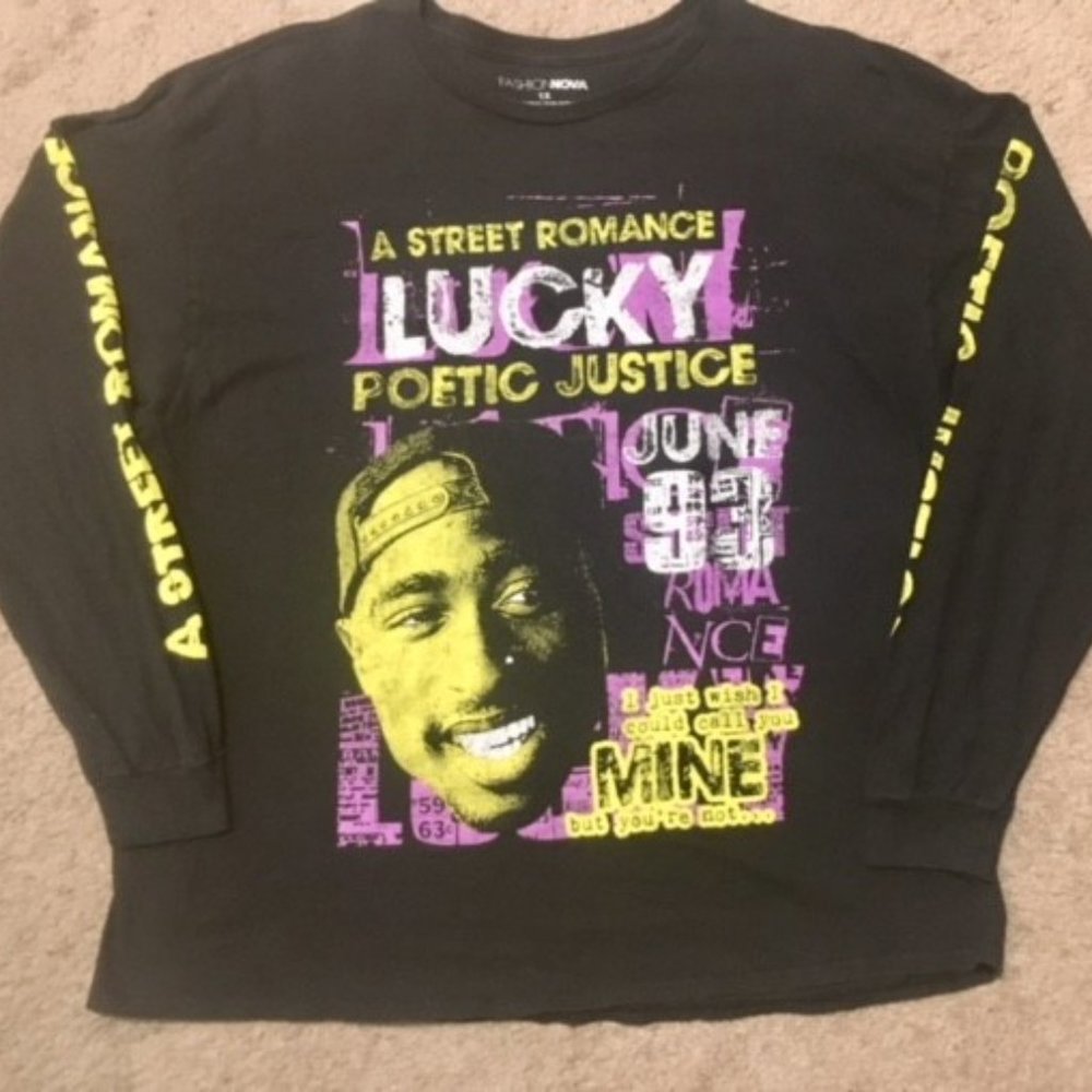 Tupac Poetic Justice long sleeve